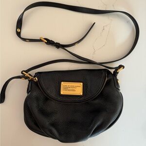 Marc by Marc Jacobs Classic Q Natasha Black Crossbody Bag.